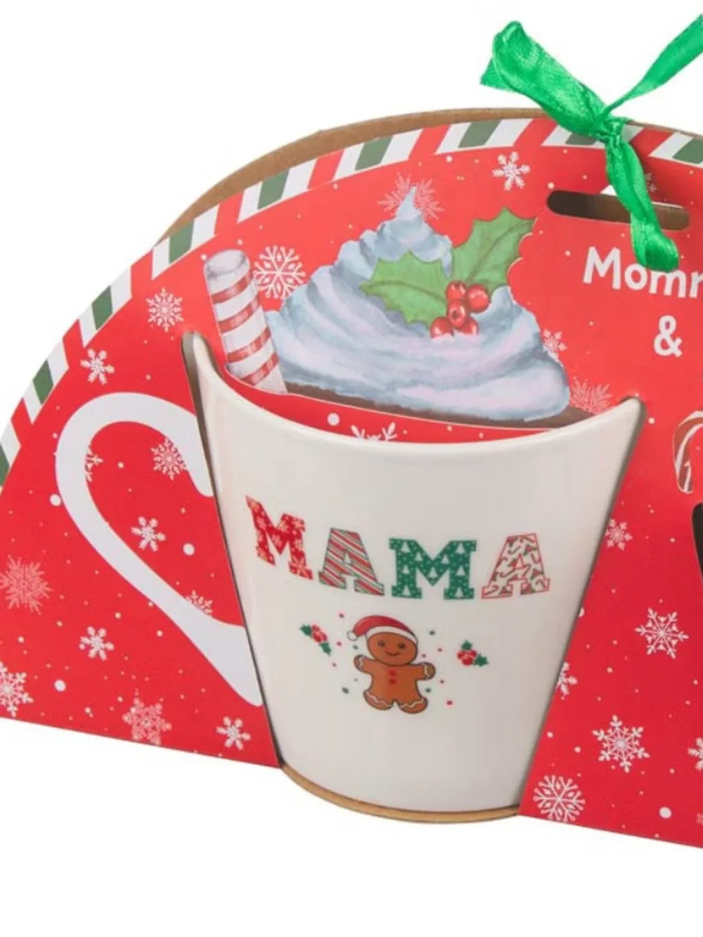 Mama & Mini Holiday Mug Set - White